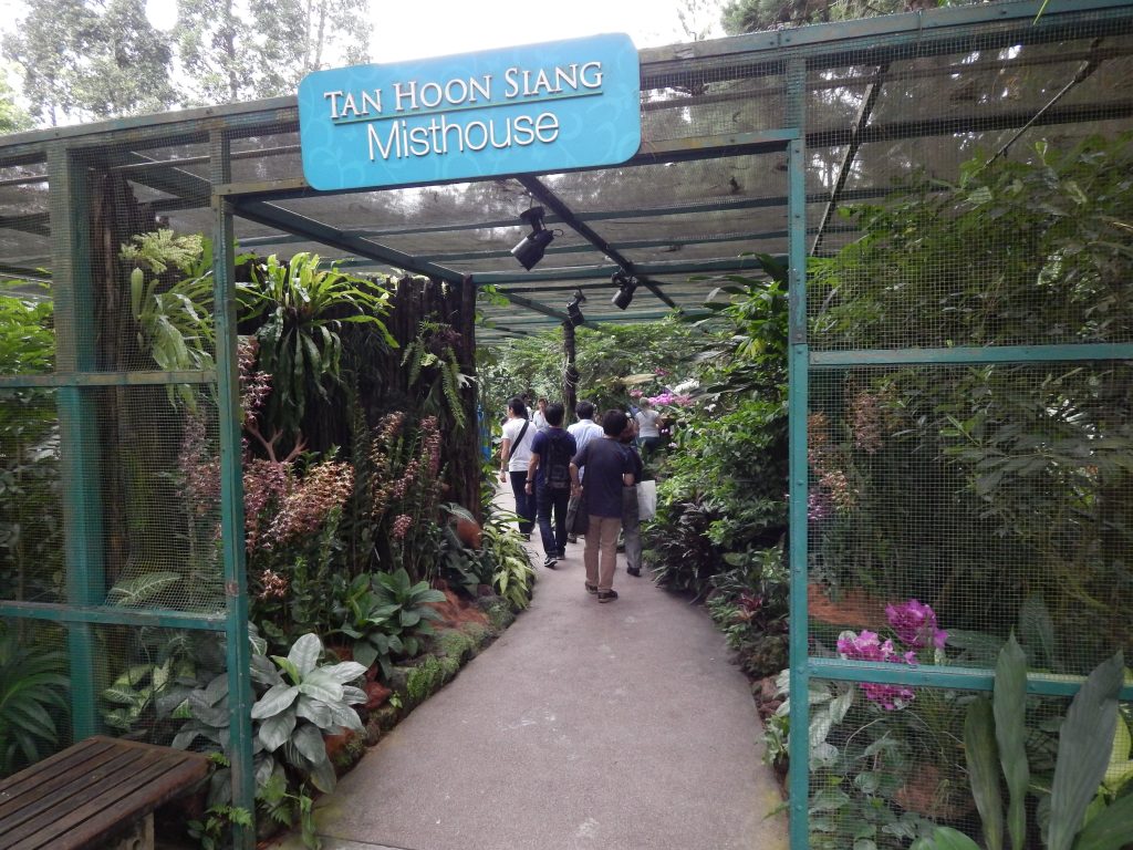 Tan Hoon Siang Misthouse at Singapore's Botanical Gardens