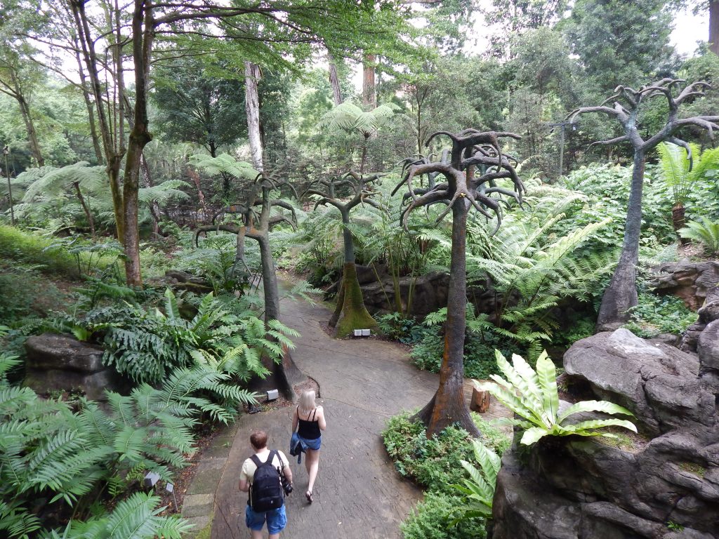 Evolution Garden at Singapore's Botanical Gardens