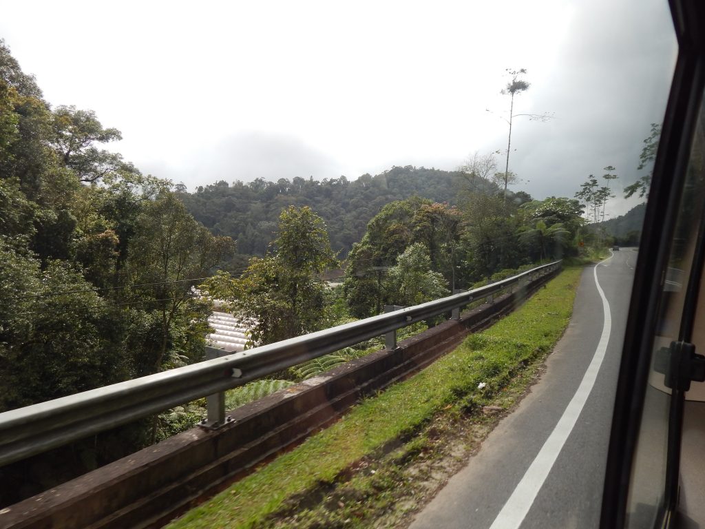 The road in Malaysia are quite good