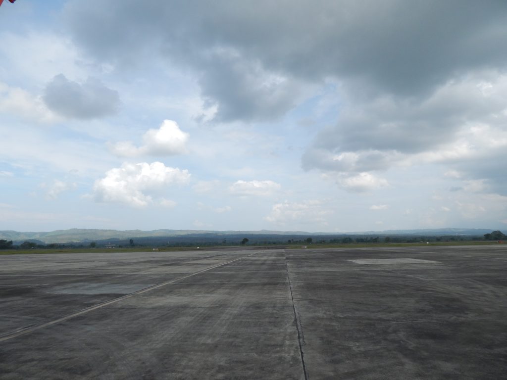 Landing strip at Banda Aceh