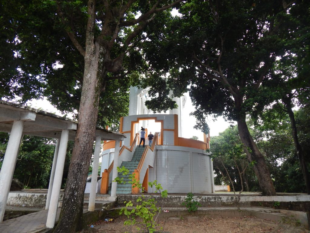 Zero kilometer monument near Ibioh Village, Pulau Weh