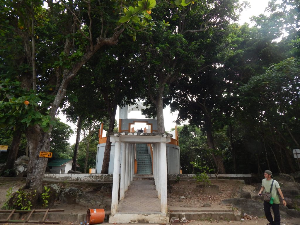 Zero kilometer monument near Ibioh Village, Pulau Weh
