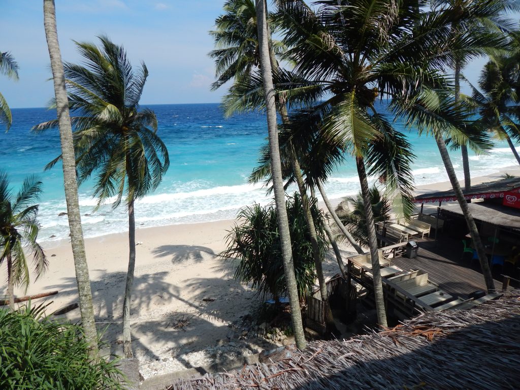 View from balcony at Freddies Santai Sumurtiga