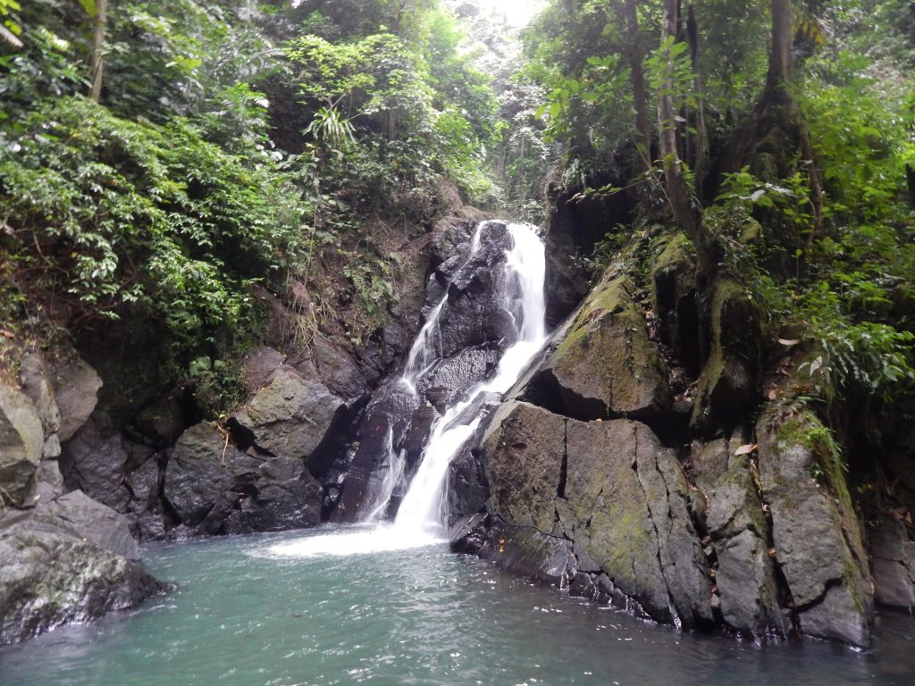 The Pria Laot waterfall