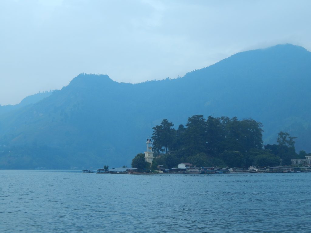 View of Samosir Island, Lake Toba