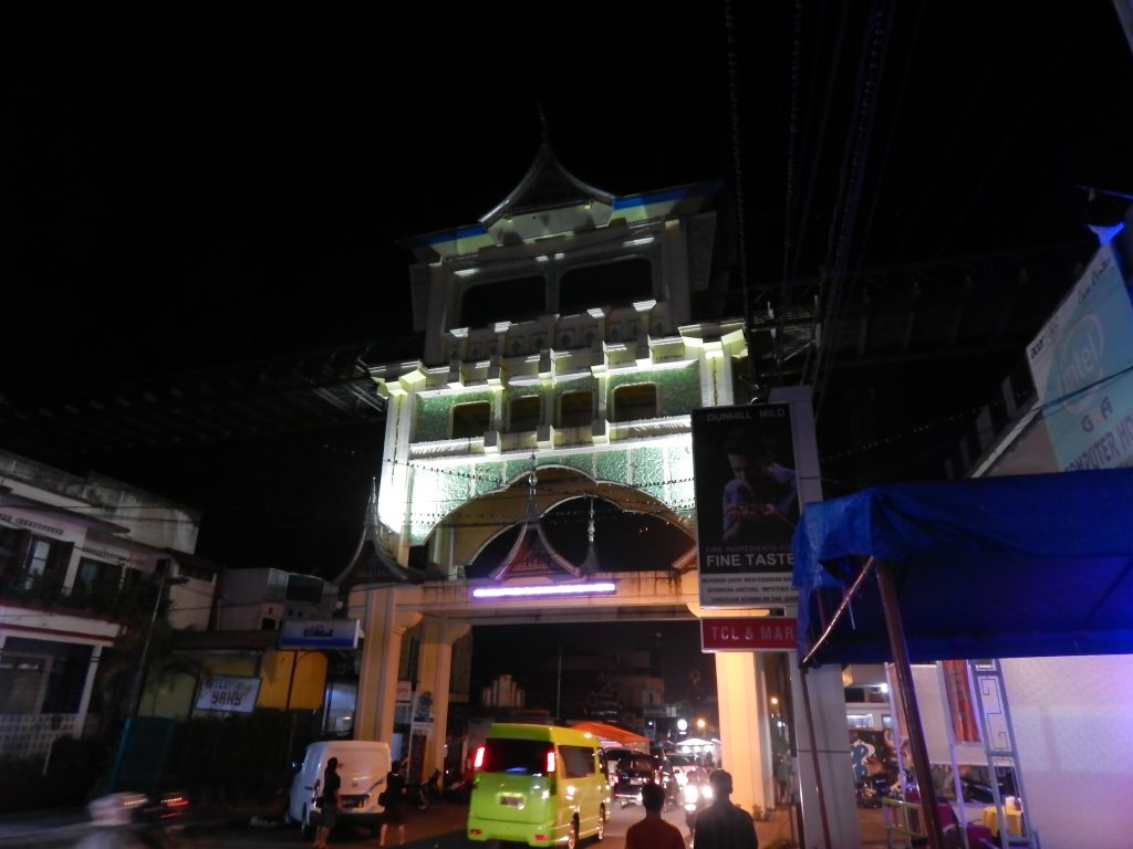 Main gate to Bukittinggi's city center