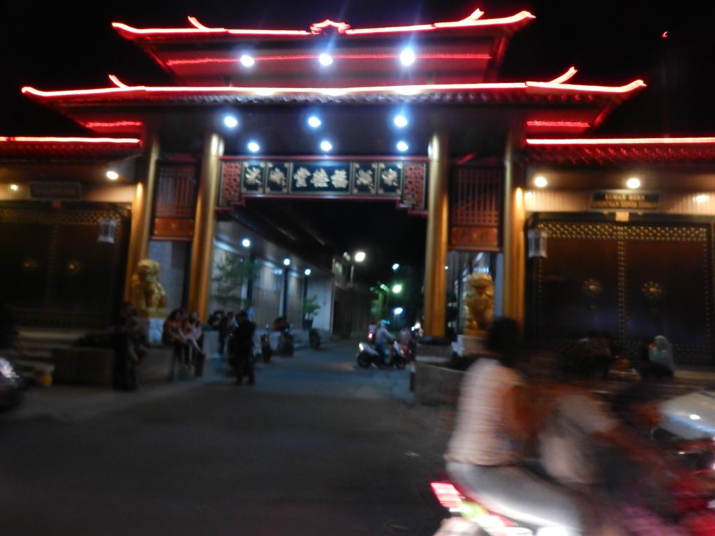 A Chinese template in Padang's Chinatown
