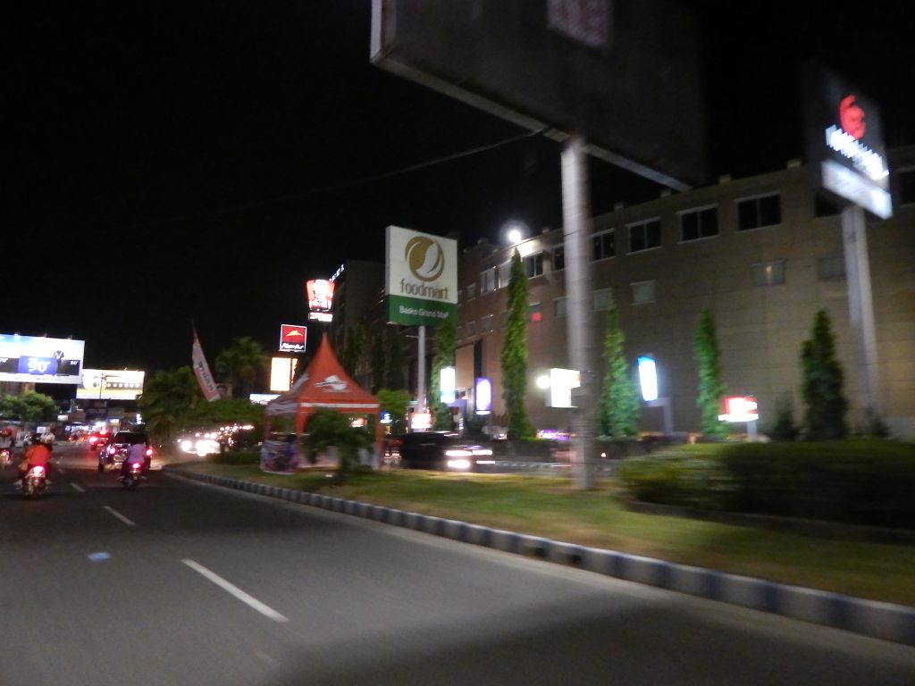 Road and building in Padang