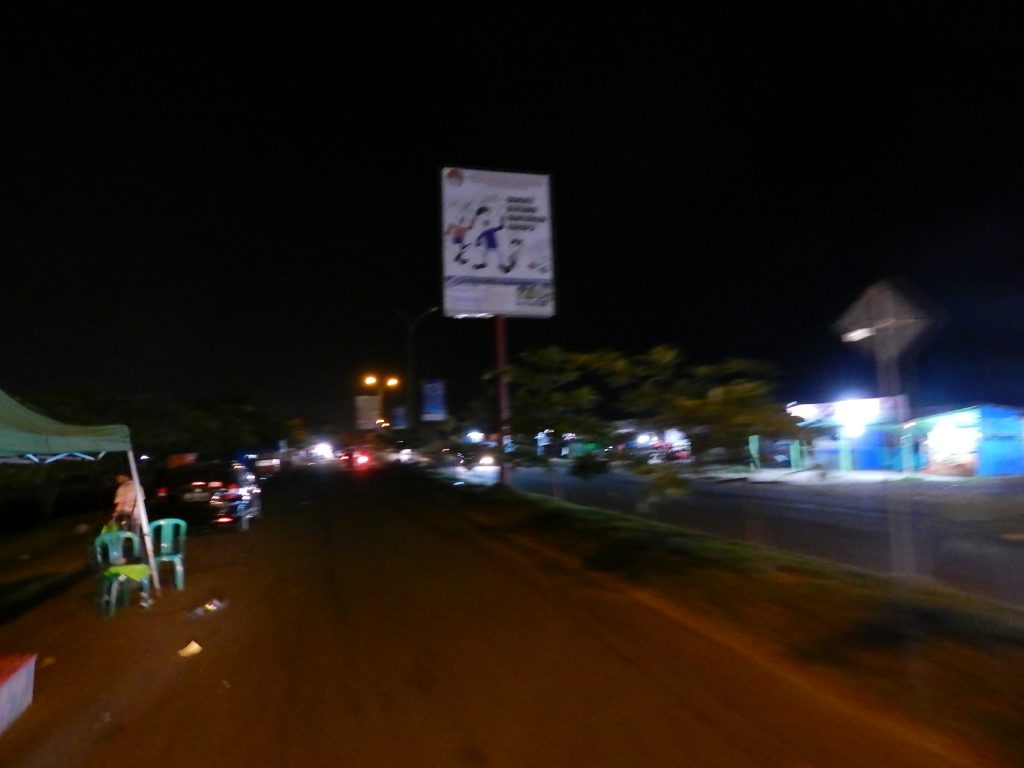 The main road next to Pantai Padang, Padang