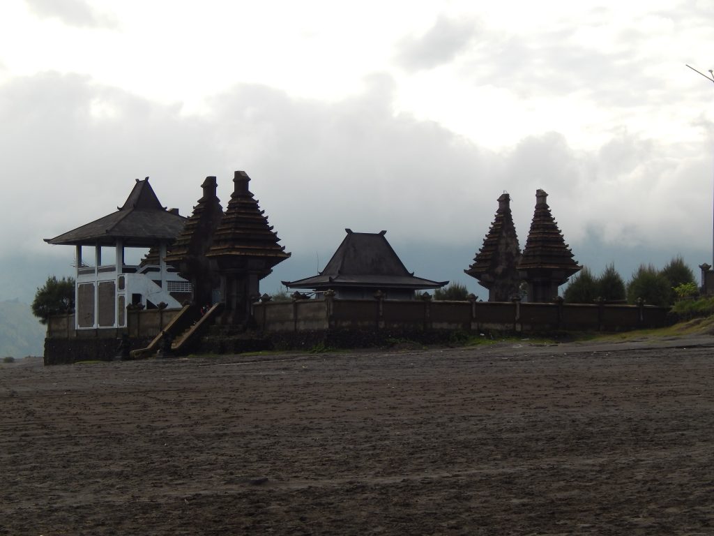 The temple Pura Luhur Poten next to Mount Bromo