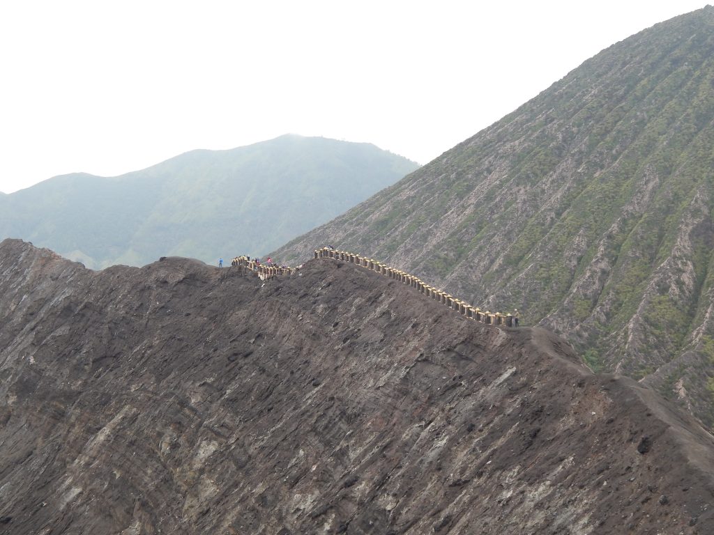 Nothern ridge of Gunung Bromo