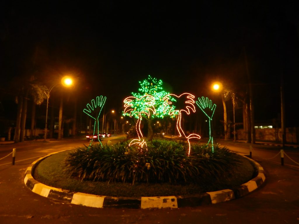 Roundabout in Malang