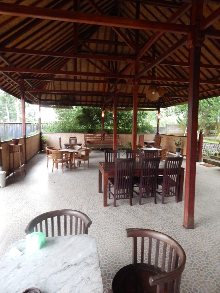 Lobby area of IJen Resto & Guesthouse
