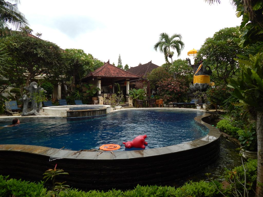 Swimming pool at hotel Suma