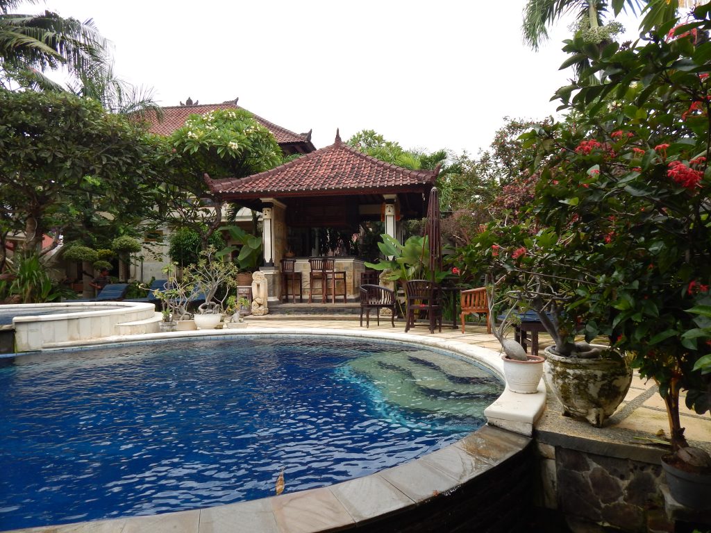 Swimming pool at hotel Suma