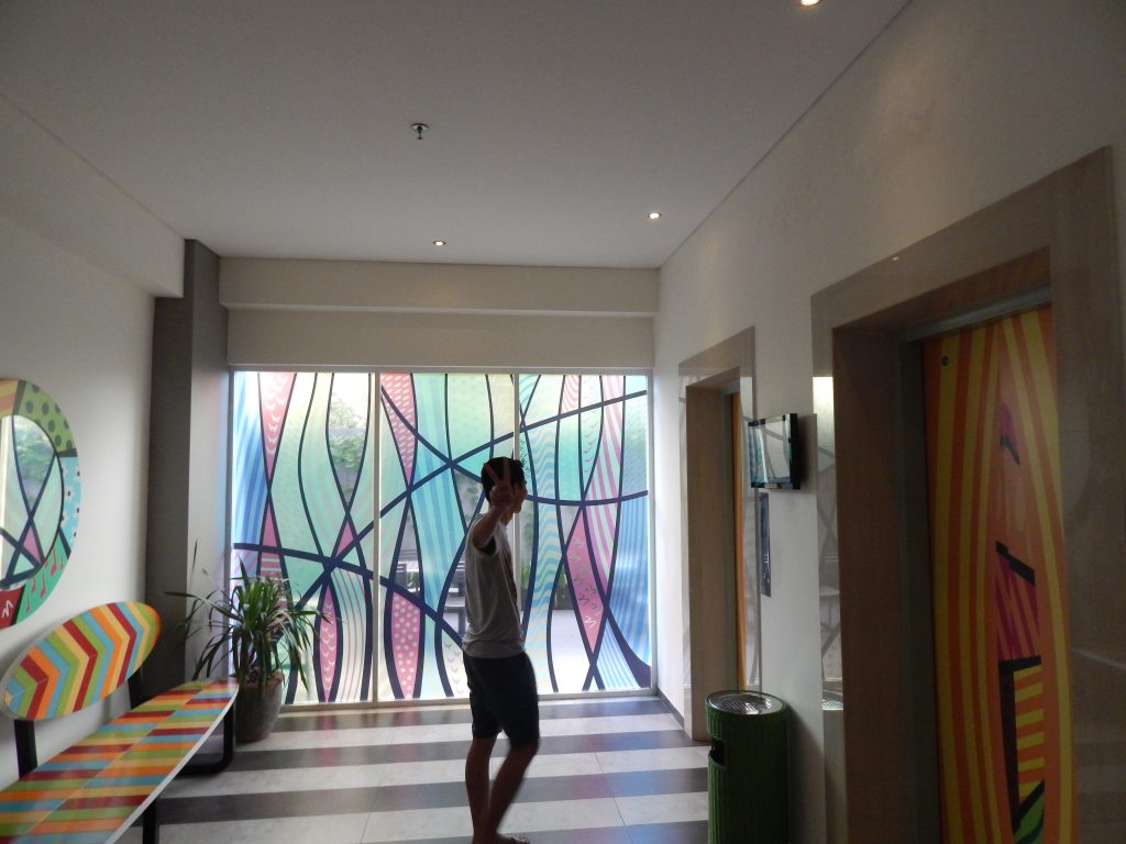 Hallway of Maxone Hotel