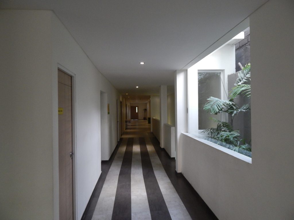 Corridor of Maxone Hotel