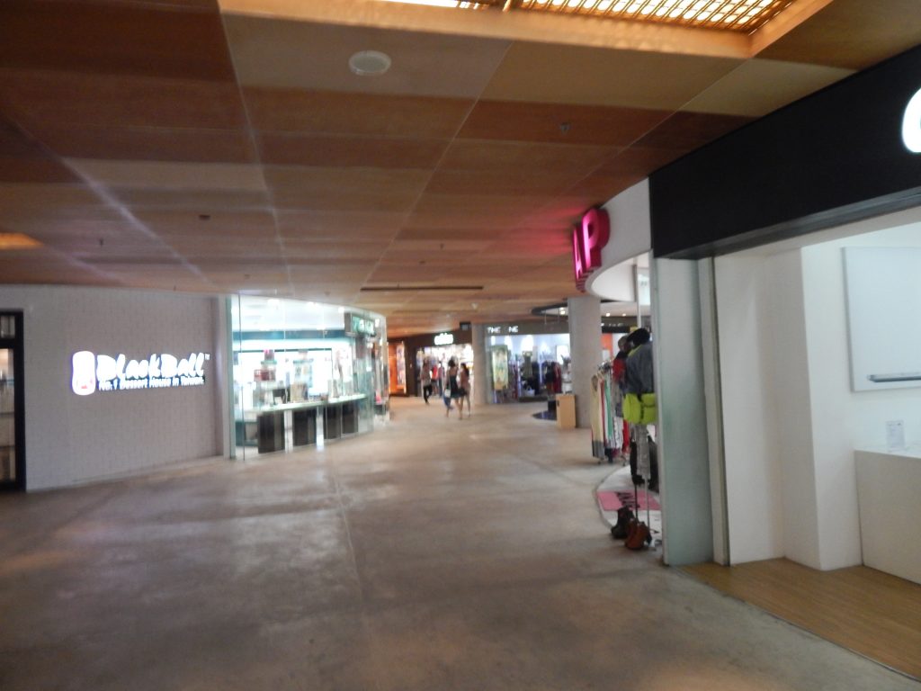 the Beachwalk Shopping center.