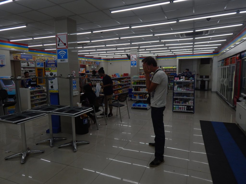 Supermarket in Kuta