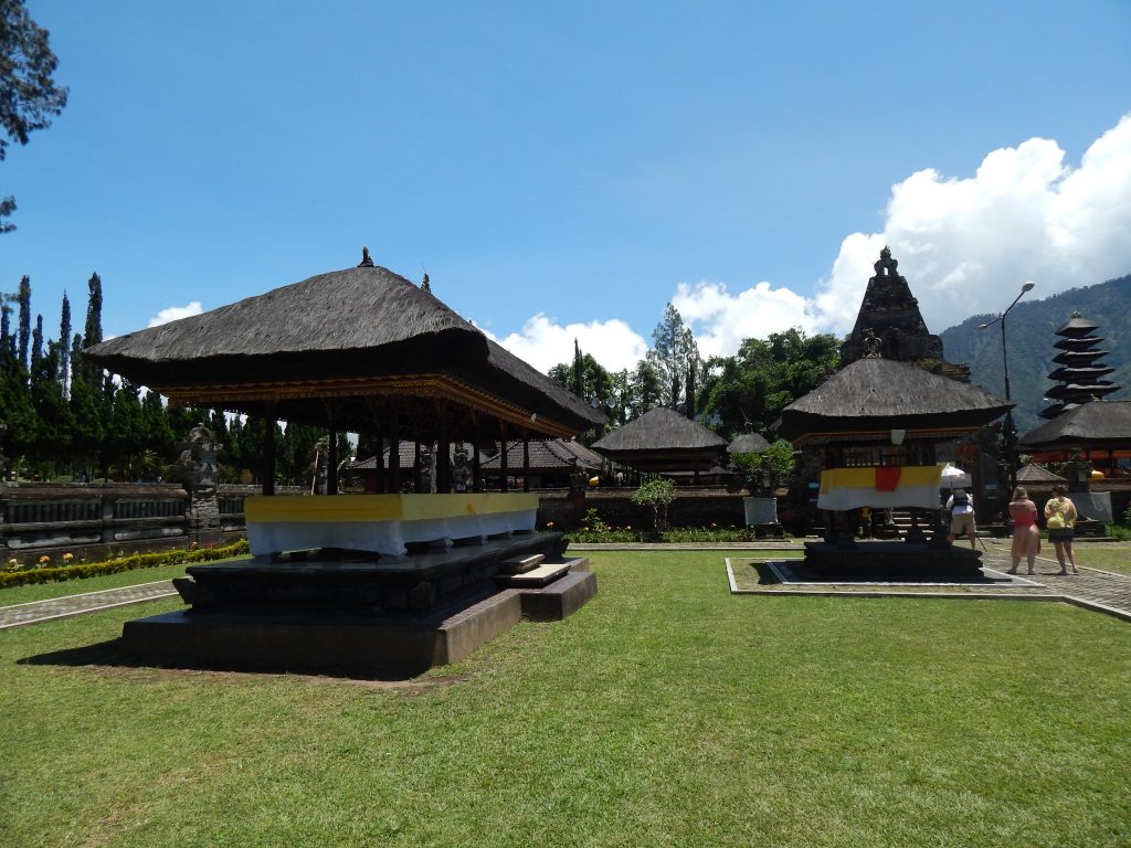Shrines at Pura Ulun Danu Beratan