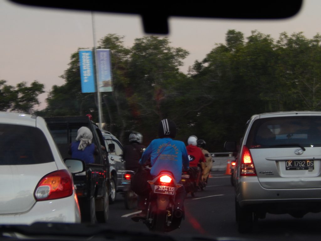 Traffic in Bali
