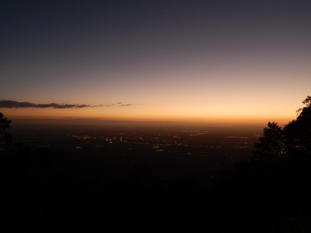 Twilight at Mount Archer, Rockhampton