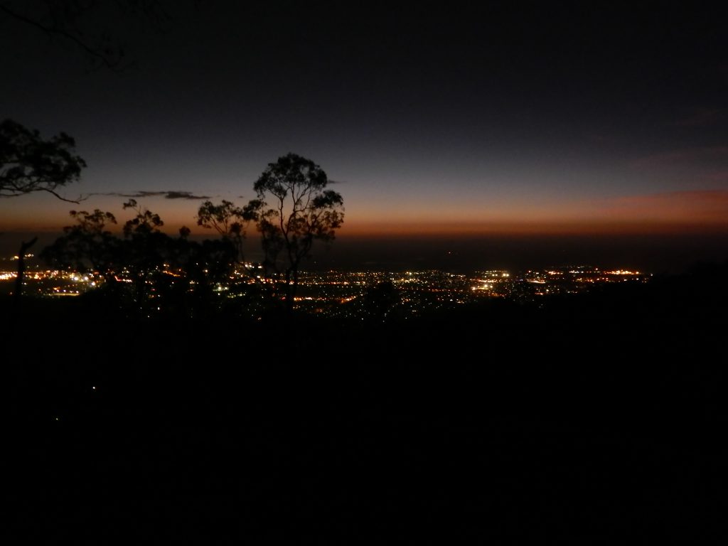 Twilight at Mount Archer, Rockhampton