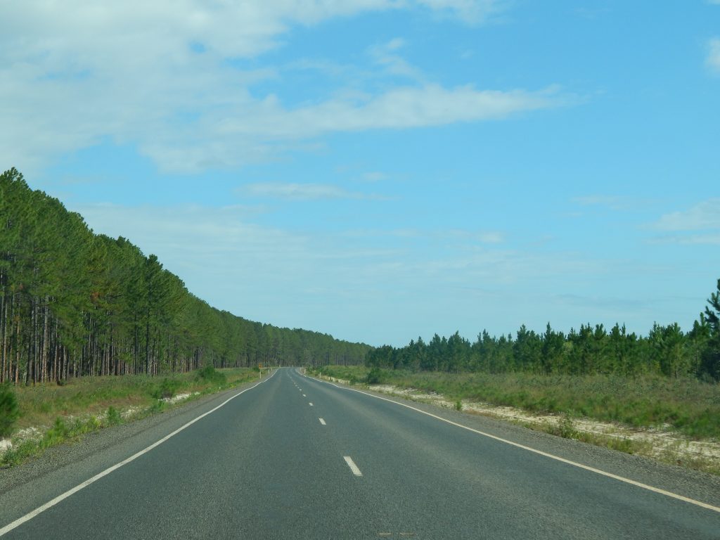Australian roads near Rainbow Beach
