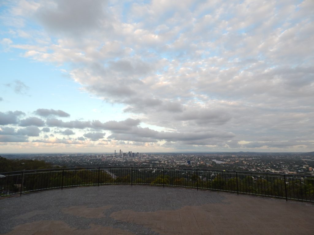 View of Brisbane, Mount Coot-Tha