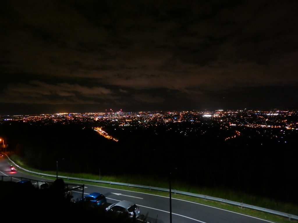 Mount Coot-Tha, view of Brisbane