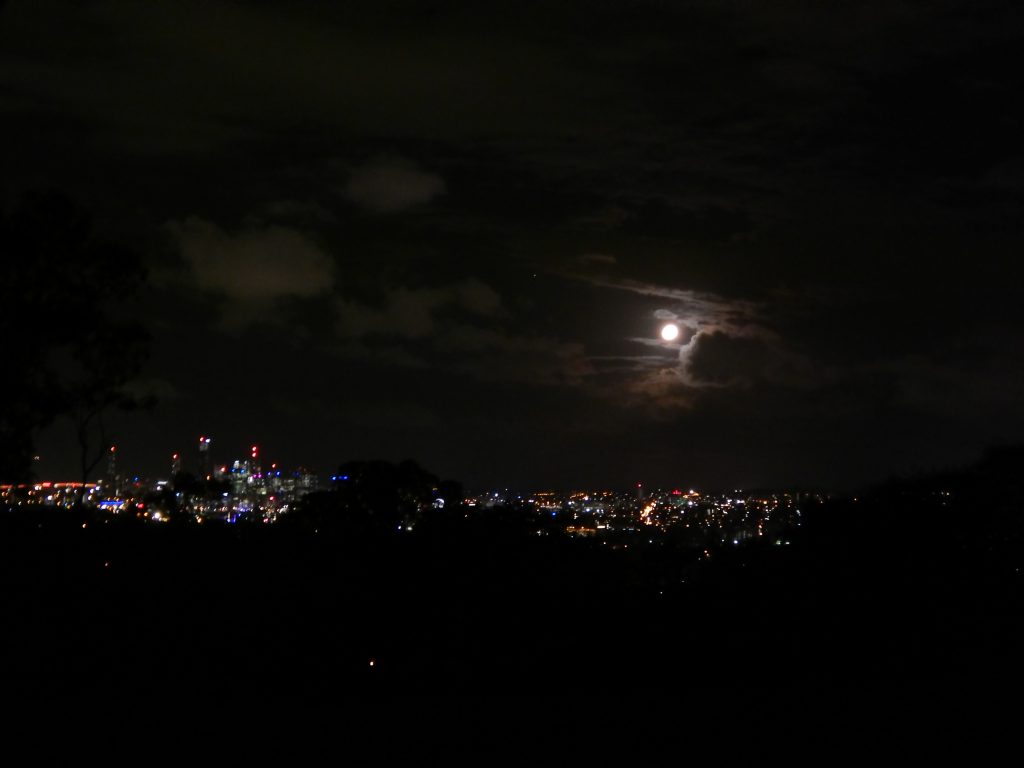 Full moon in Brisbane