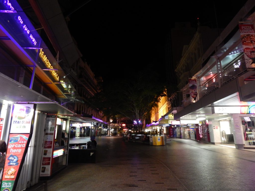 Brisbane's shopping area in Frog's Hollow