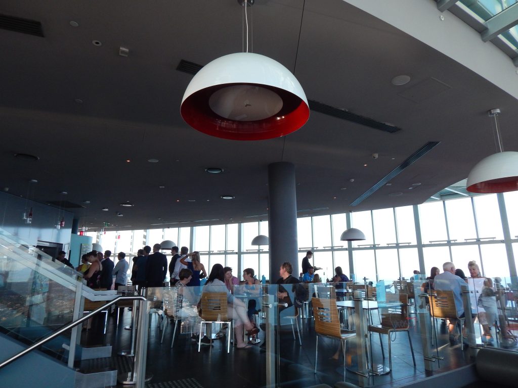 Inside Q1 tower's Skydeck in Surfers Paradise