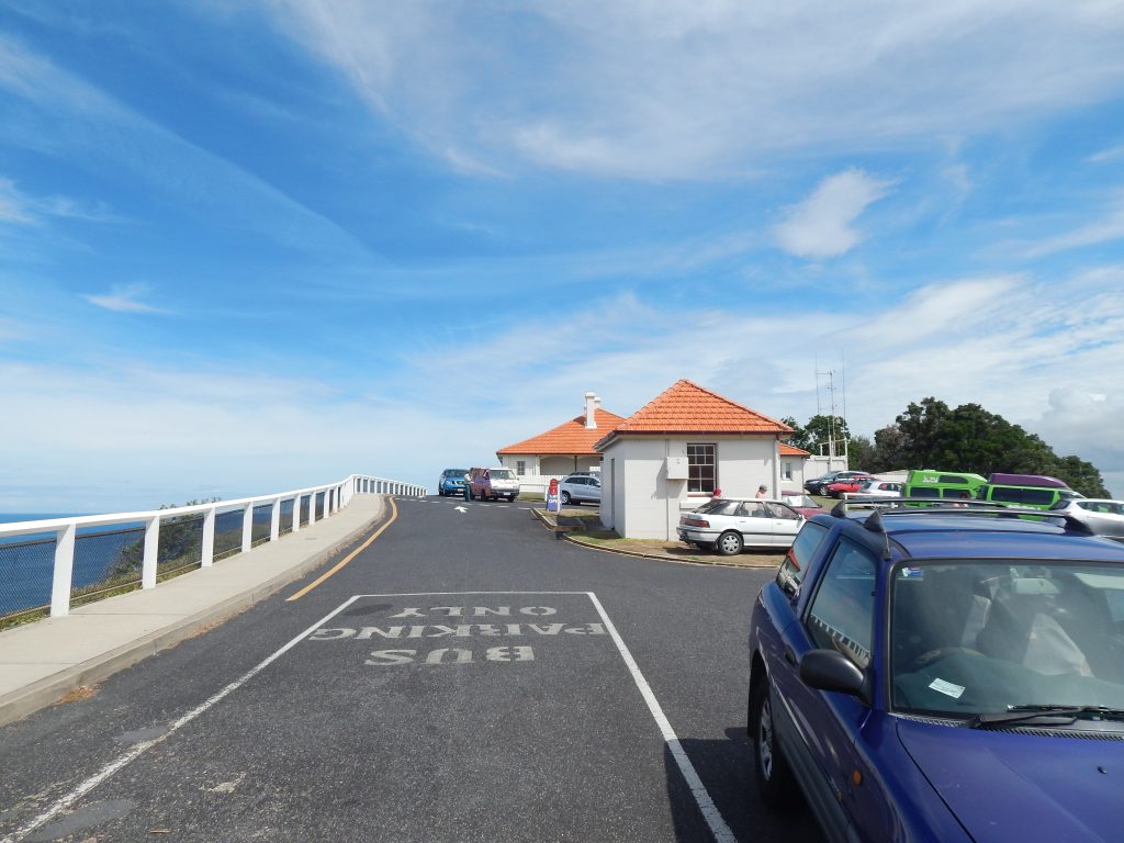 Parking at Cape Byron lighthouse
