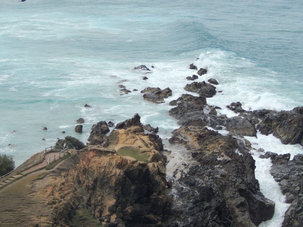 cliffs at the easternmost point in Australia