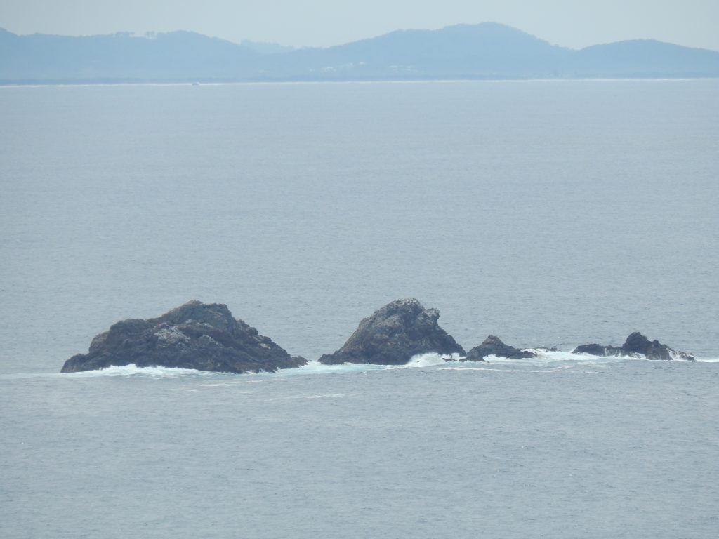 Rocks at Cape Byron lighthouse