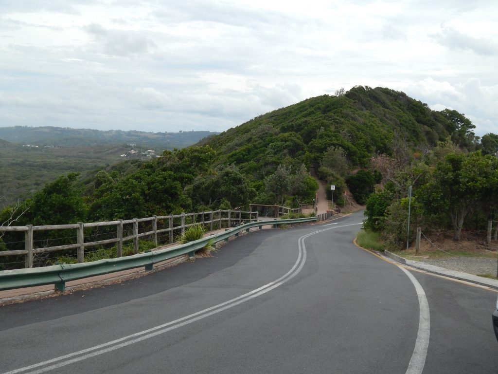 Road at Cape Byron lighthouse
