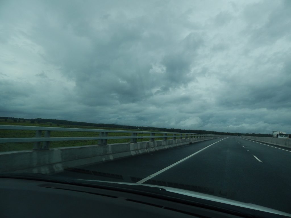 Australian highway near Port Macquarie