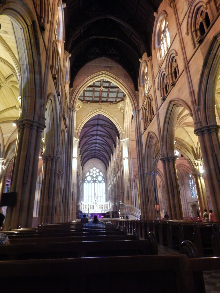 Interior of St Mary's Cathedral