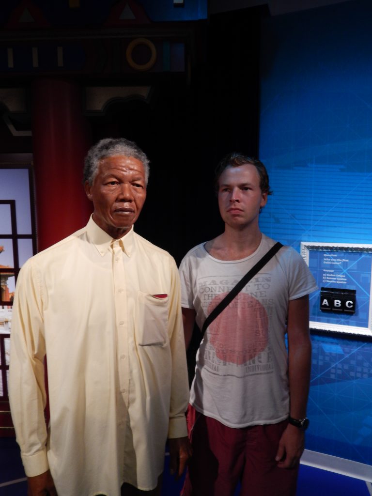 Nelson Mandela at Madame Tussaud's, Sydney