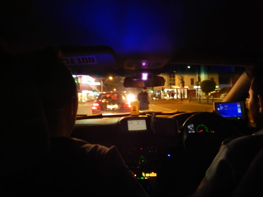 Cab ride CBD